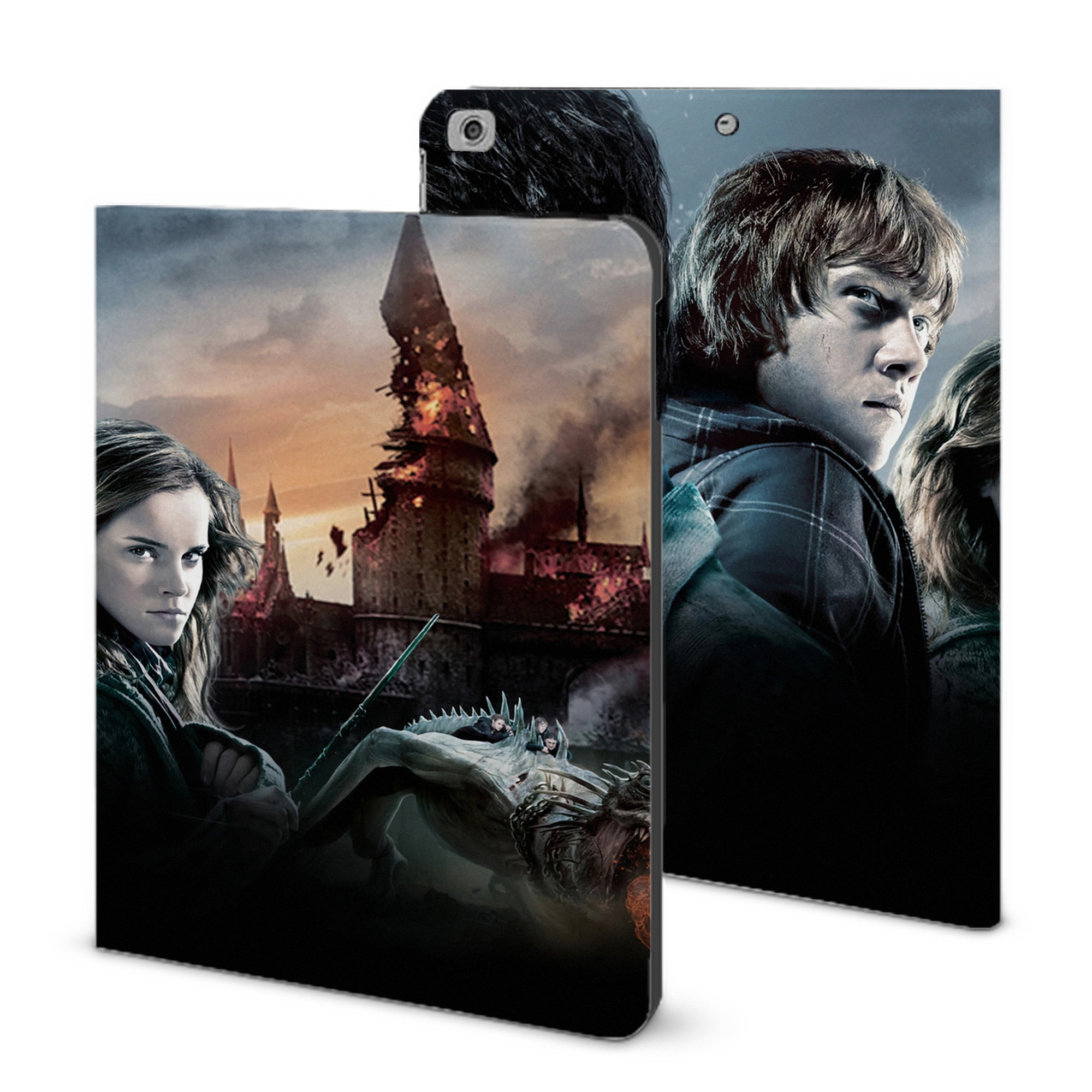 （画像用） Harry Potter ハリー・ポッターシリーズ IPad ケース ブック型 PUレザー TPU 耐衝撃 軽量 薄型 ペン収納なし 全面保護 IPad 各モデル対応